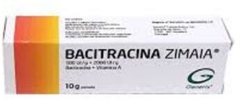 Bacitracina Zimaia Pomada Cutânea 10 gr