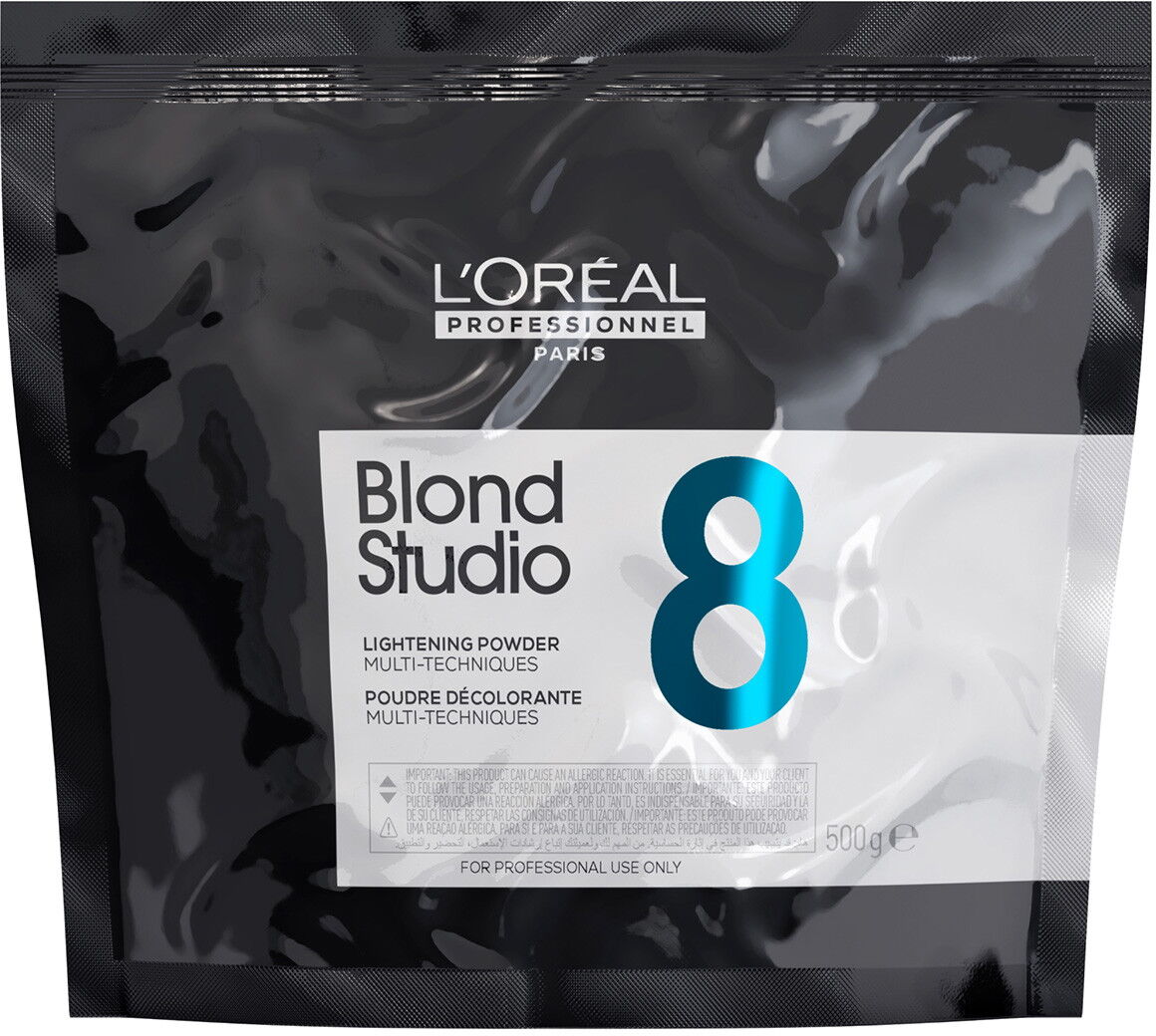500g L'Oréal Professionnel Paris BLOND STUDIO Multi-Technik 8 Blondierungspulver