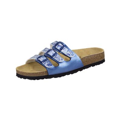 Sandale LICO "Bioline", Damen, Gr. 36, blau, Obermaterial: 100% Synthetik synthetic., Schuhe Sandale