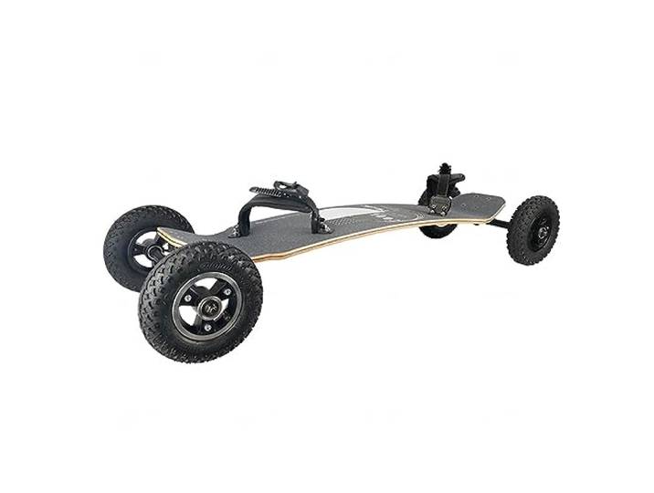 VIDECOR All Terrain Skateboard Kiteboard Cross Country Mountainboard Big Wheel Downhill Longboard All Terrain Longboard Kite Board Bergskateboard mit Handbremse