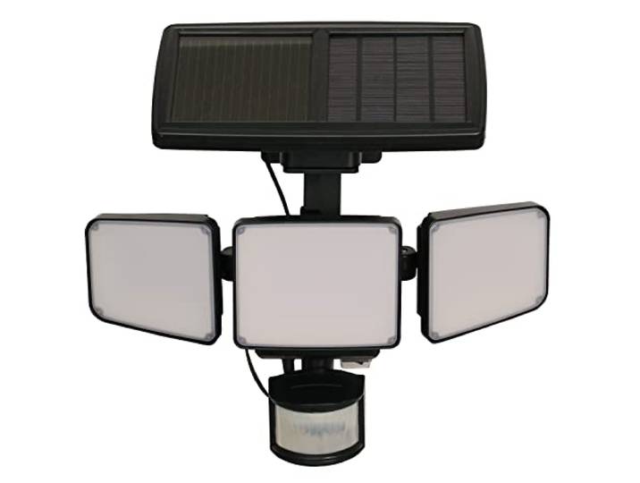 Luxform, Solarleuchten für außen, La Rioja, Solarleuchten für außen, Solarlampen für außen Balkon, Wandleuchte, Außenwandleuchten, Kunststoff, Schwarz