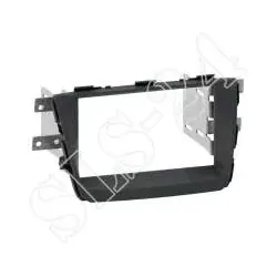 Kia Sorento III ab 11/2012 Doppel-DIN Einbaurahmen Radioblende schwarz 2-DIN ...