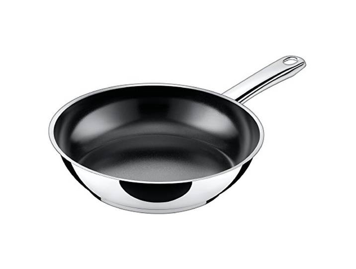 Silit Talis Bratpfanne 20 cm Induktion, Edelstahl, beschichtet, Keramikbeschichtung, gleichmäßige, lange Wärmespeicherung, antihaft, hitzebeständig, backofenfest, rostfrei