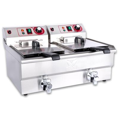 Beeketal Gastronomie Friteuse Fritteuse 230 V BWF-132P
