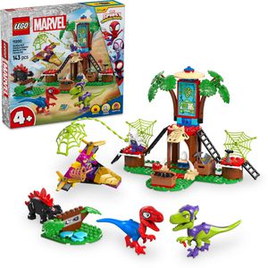 LEGO Marvel 11200 Showdown am Baumhaus: Spidey-Rex vs. Gobby-Raptor, ab 4 Jahre, 143 Teile