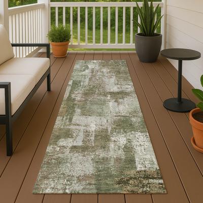 Addison Rugs Machine Washable Indoor/ Outdoor Modern Manitou Chantille Rug