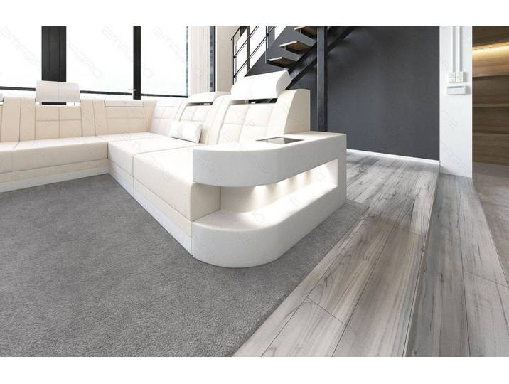Wohnlandschaft Wave XXL U-Form in Stoff