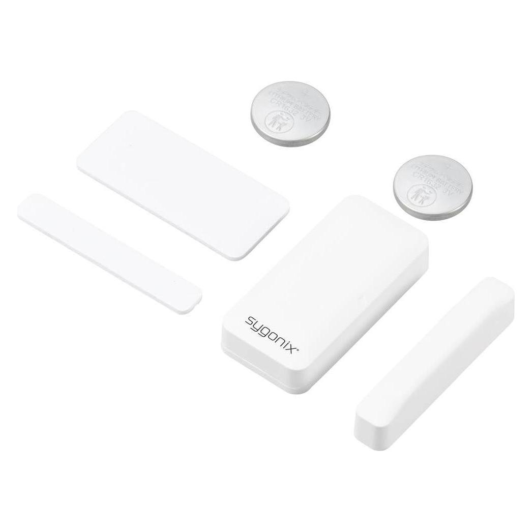 Sygonix SY-6052184 Türkontakt, Fensterkontakt Weiss (SY-6052184)