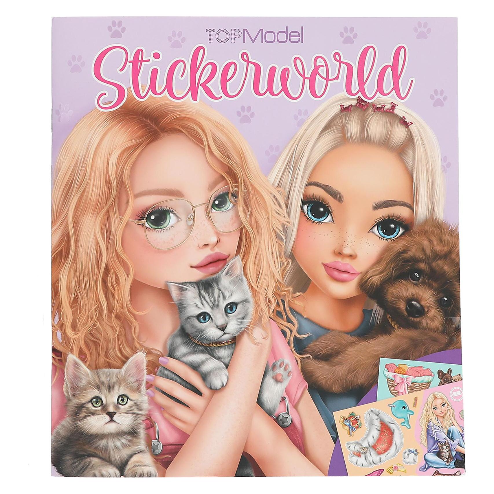Magni DEPESCHE TOPModel Stickerworld KITTY and DOGGY (3 Sticker) (DP13571)