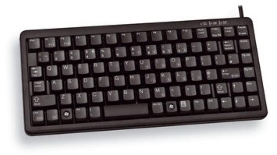 Cherry G84-4100 bekabeld toetsenbord, EU-indeling, zwart
