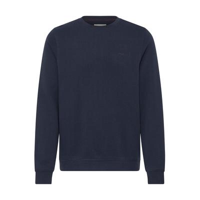 Longpullover BLEND "Sweater BHRylan", Herren, Gr. XXL, schwarz (salute), Obermaterial: 100% Baumwolle CO., Pullover Longpullover