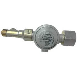 ROTHENBERGER Industrial Gasdruckregler 1,5 bar | 12 kg/h | Schlauchbruchsicherung | Abgangsgewinde 3/8" - 1000000654
