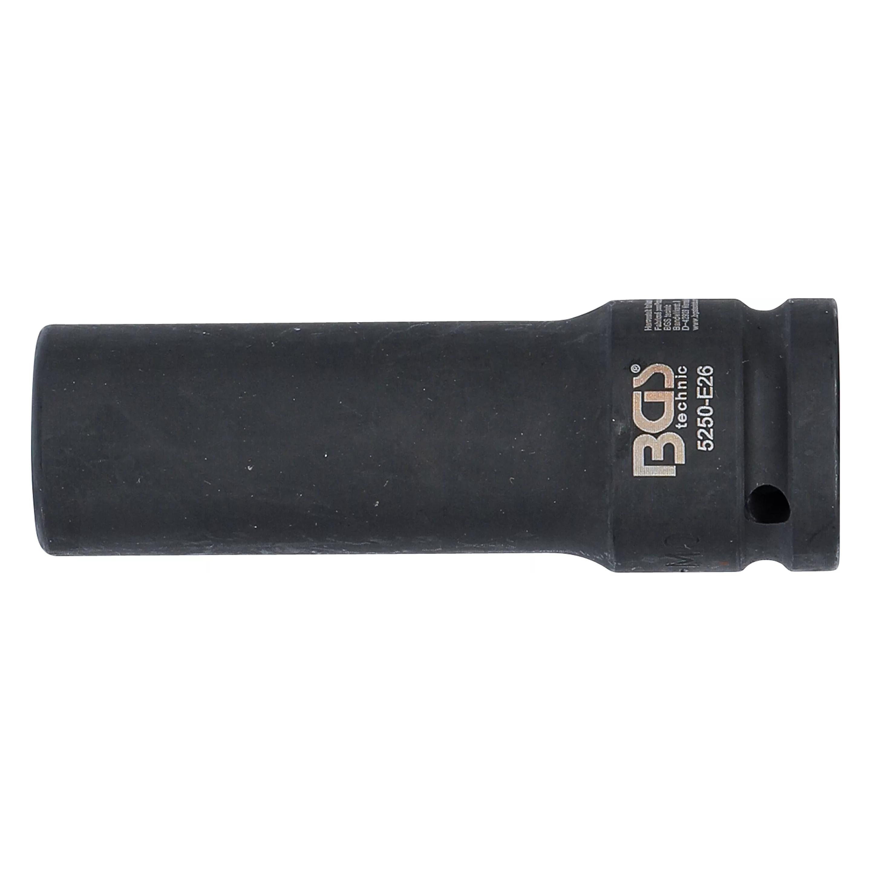 BGS Kraft-Steckschlüssel-Einsatz (26 mm) (5250-E26)