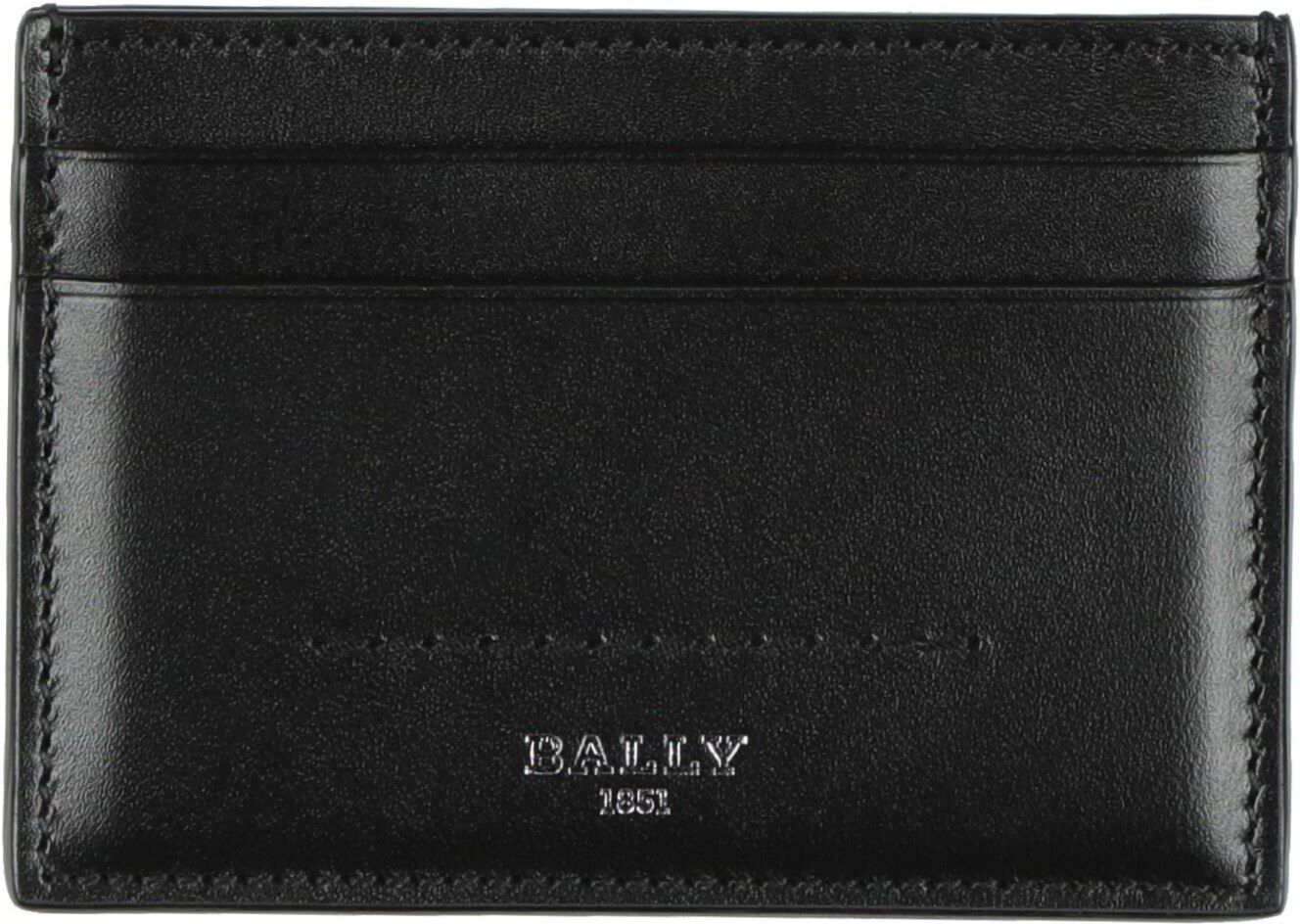 Bally Tarjetero Hombre Negro -- Hombre