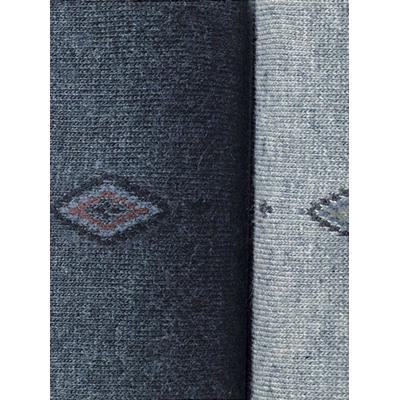 Socken ROGO, Damen, Gr. 2/43, grau (hellgrau), 98% Baumwolle, 2% Elasthan, Socken Socken