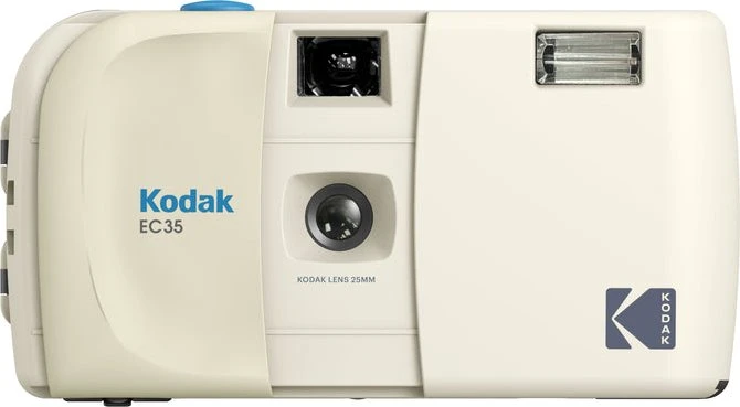 Kodak EC35 35mm Film Camera Vanilla White