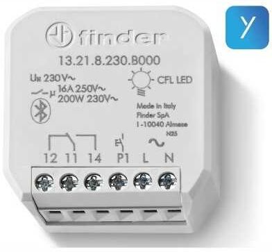 Finder Rele' Multifunzione Da Incasso Bluetooth Connesso 1 Scambio Yesly 13218230b000