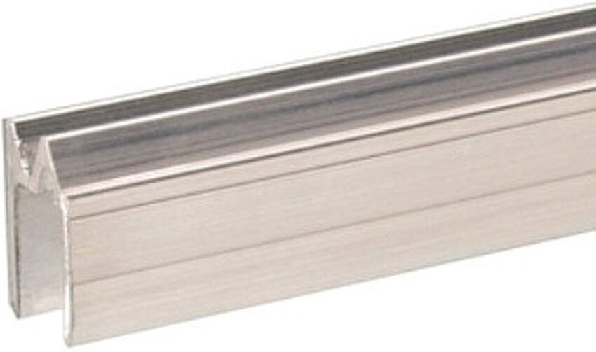 Adam Hall Hardware 6103 Aluminium-Hybrid-Schließprofil Für 9,5 Mm Material