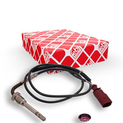 FEBI BILSTEIN Sensor, Abgastemperatur links 49262 für VW