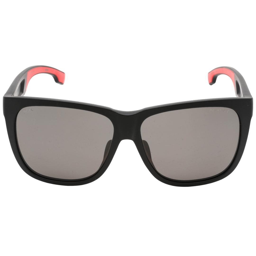 Hugo Boss Zonnebrillen voor heren (Zwart/Rood)