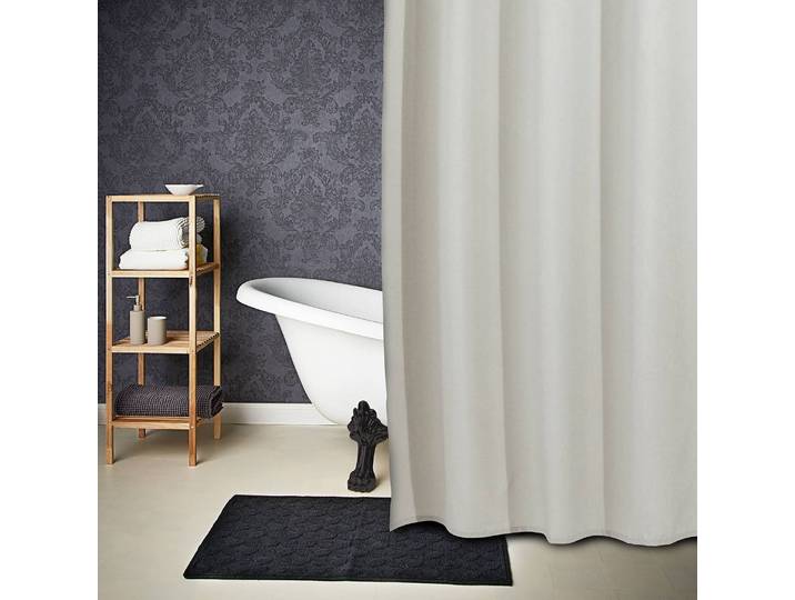 Rideau de douche Motif : Unicolore Beige/Beige