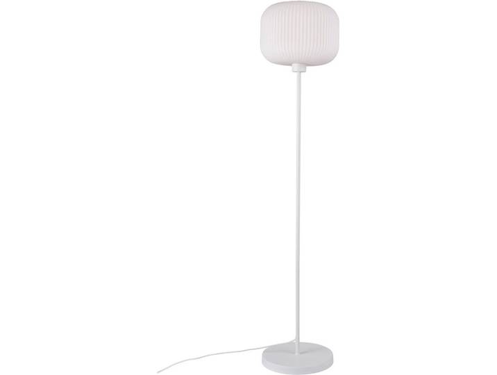 Milford Lampadaire Lampe de lecture Ø 30 cm Blanc