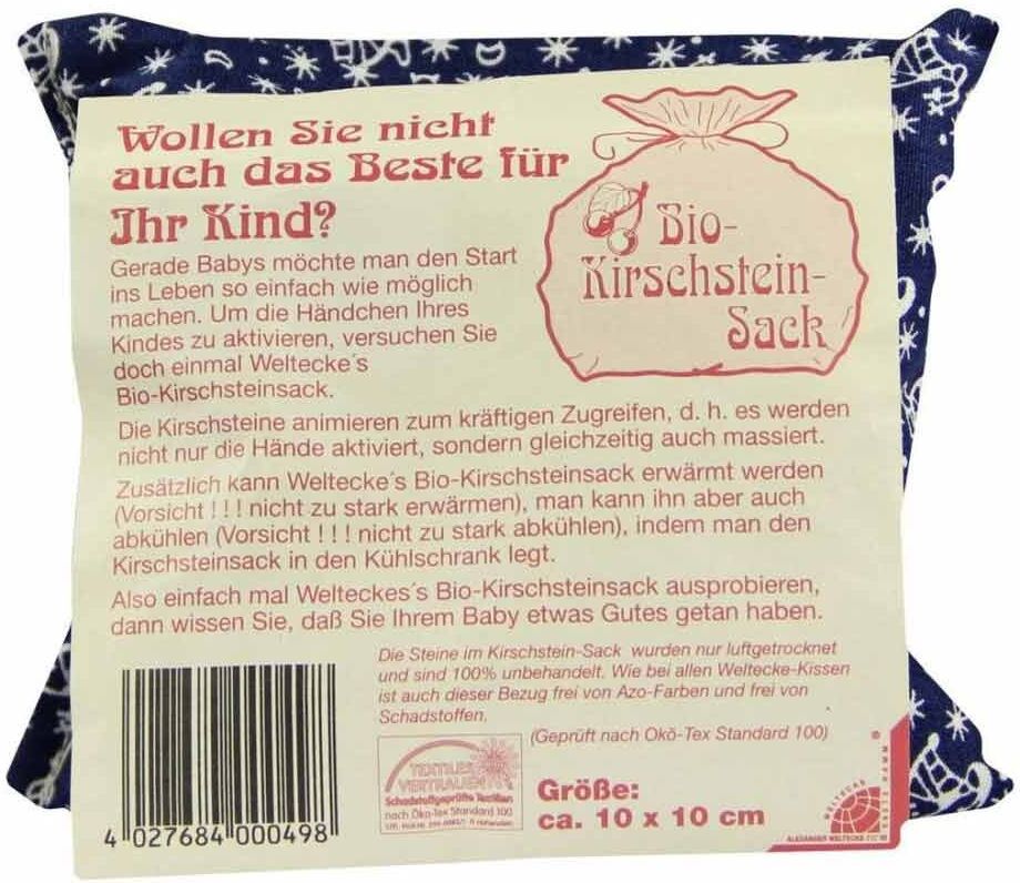 Kirschsteinsack 10x10 cm