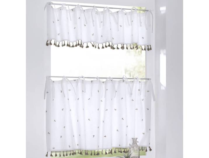 Brise-bise Honey 120 x 50cm Blanc