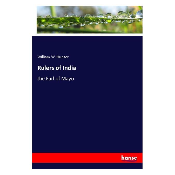 Hansebooks Rulers of India (Deutsch, Softcover, William W. Hunter) (56199738)