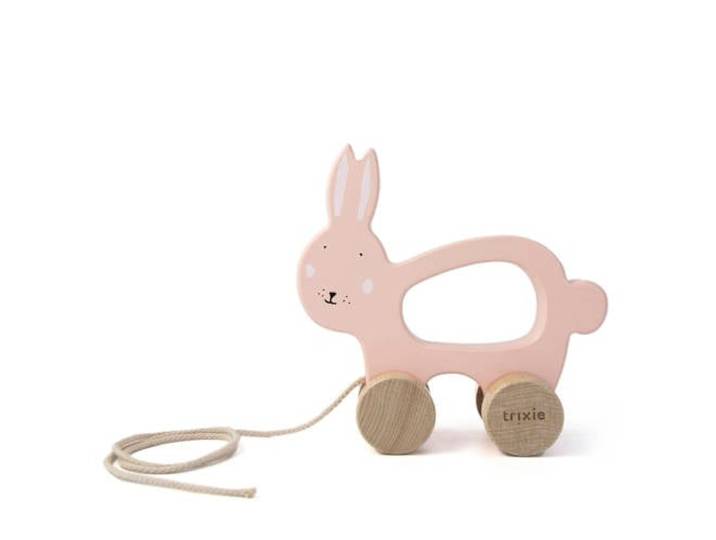 Trixie trekspeeltje Mrs. Rabbit - roze