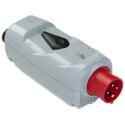 PCE 54014610 CEE-Stecker mit Schalter (WENDE) 16A 4p 6h IP44