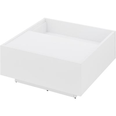 Couchtisch HOME AFFAIRE "LONG ISLAND", weiß, B:75cm H:34cm T:75cm, Tische, Couchtisch