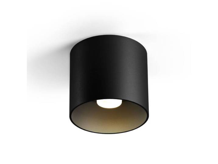 Wever & Ducré Lighting Deckenlampe Ray, dimmbar, schwarz, für Wohn- / Esszimmer, Aluminium, Modern, Deckenlampe