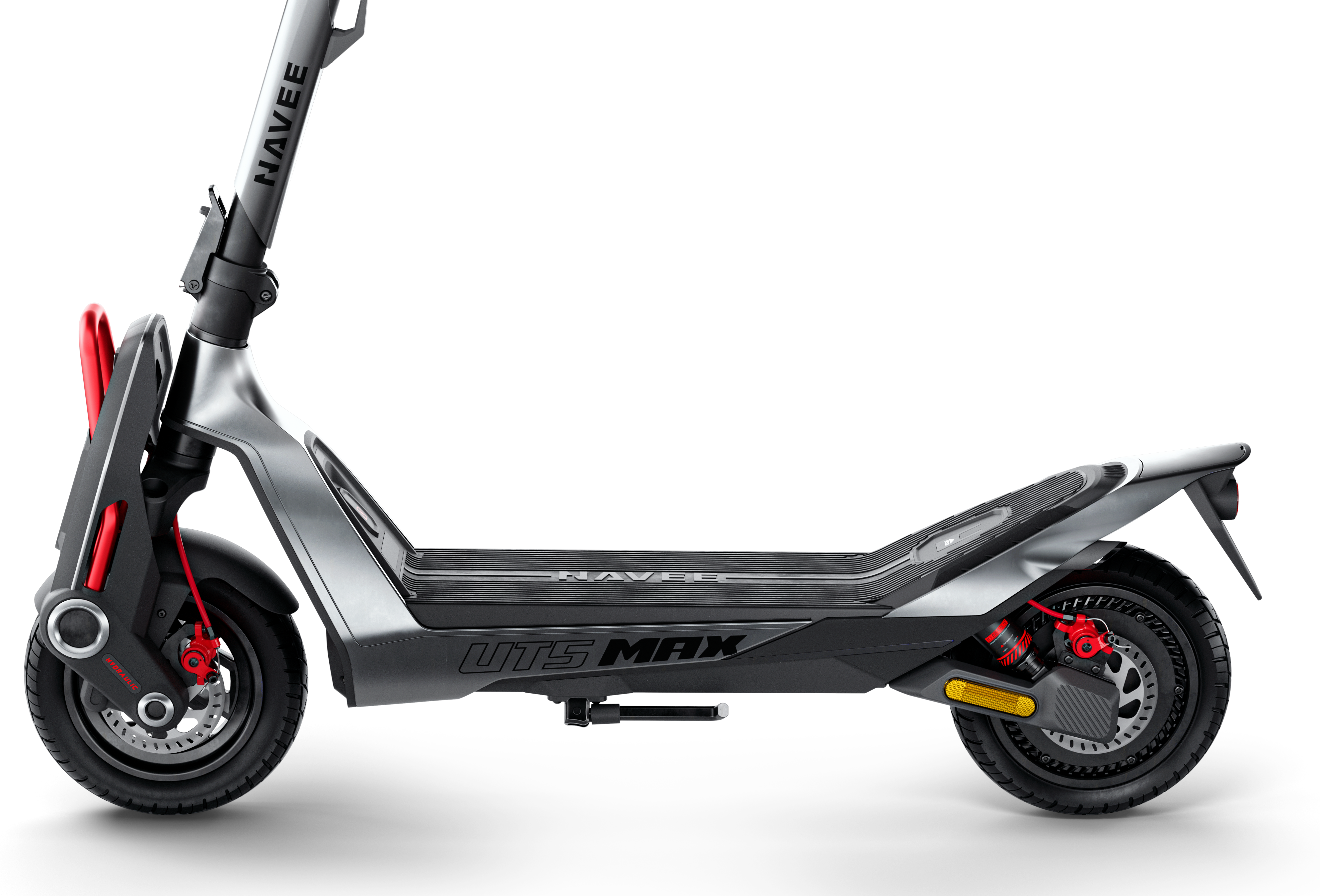 E-Scooter NAVEE "NAVEE UT5 Max DE", schwarz, RollerB:62cm L:126cm, Apple Find My, NAVEE App, Blinker, TCS, IPX6, Bluetooth-Sperre, B:62cm L:126cm, Topseller