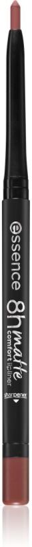 essence 8h Matte Comfort matt lip liner with sharpener shade 02 Silky Hazelnut 0,3 g