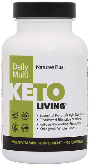 NaturesPlus Keto Living Daily Multivitamins 90 Capsules