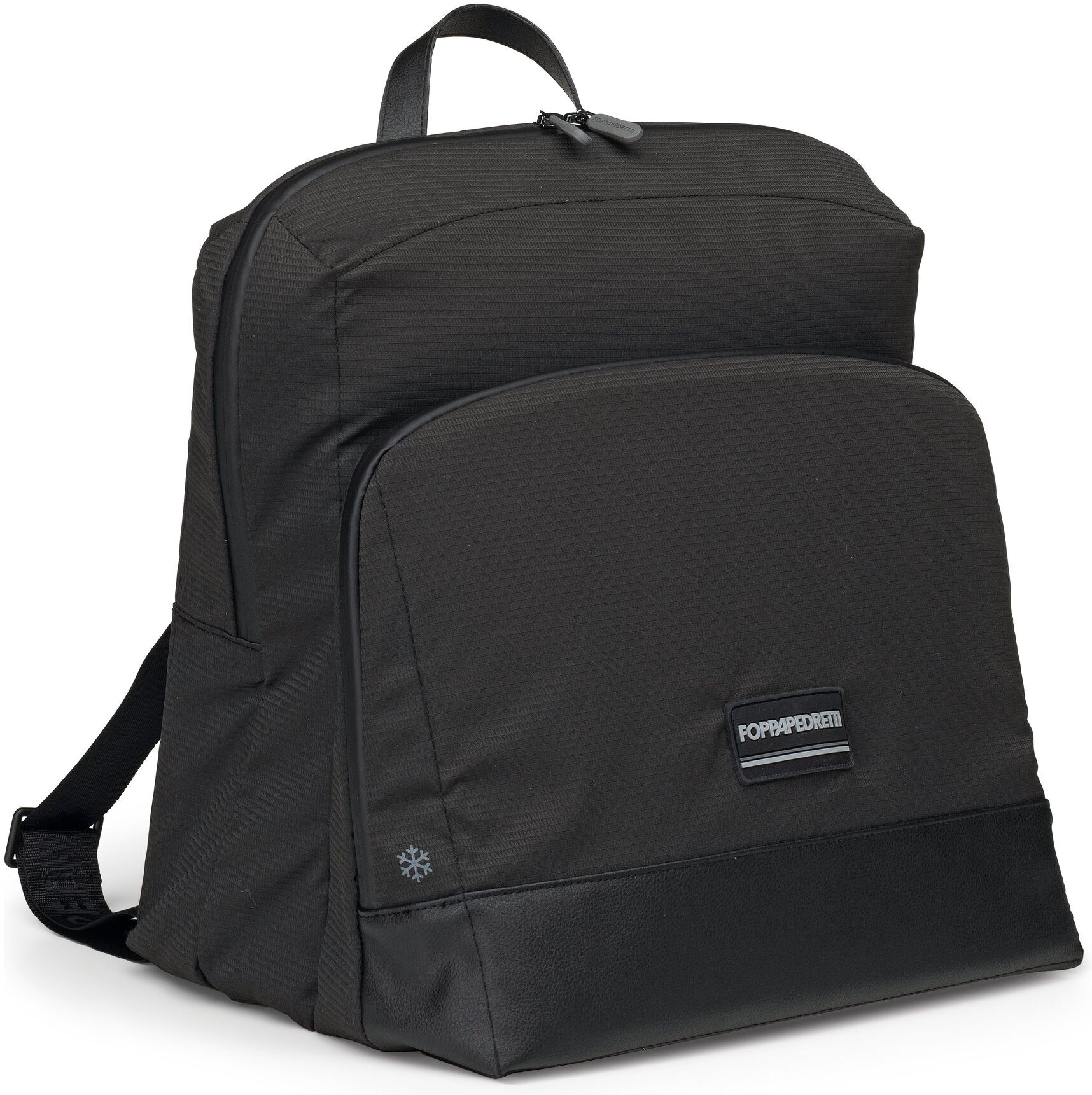 Borsa nursery Foppapedretti 9700331901 PRETTY a zaino Ebony