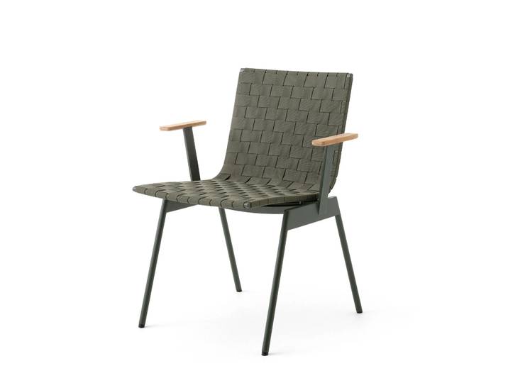 &Tradition Ville Outdoor AV34 Stuhl Bronze green