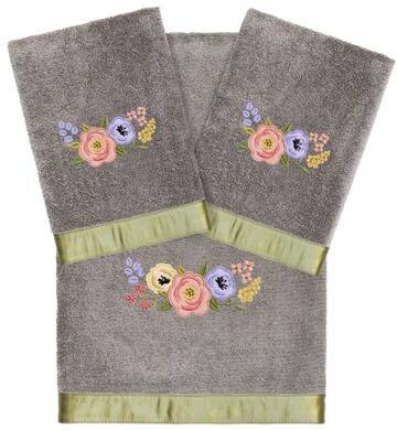 Authentic Hotel and Spa Turkish Cotton Verano 3PC Towel Set