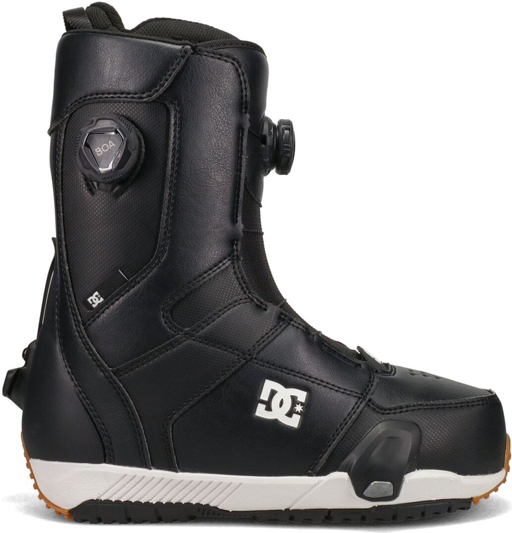 Snowboardboots DC SHOES "Control Step On" Gr. 9,5, schwarz, weiß, Schuhe, Herren, 9,5(42,5), Obermaterial:95.08% Synthetikmaterial, 4.92% Textil., Snowboardboots