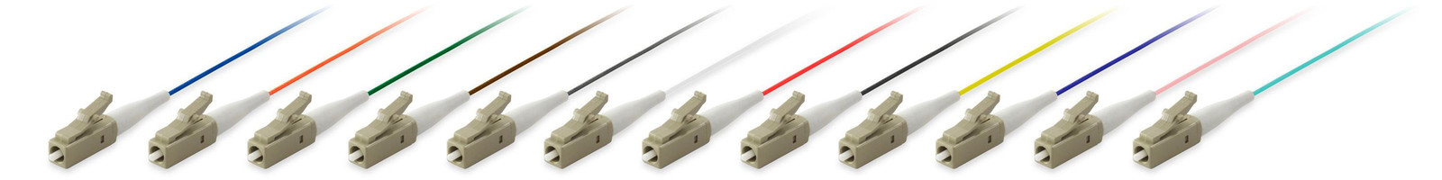 Equip Glasvezel LC/PC Pigtail Multi Mode Duplex OM3 1,0 m