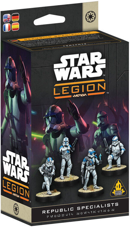 Atomic Star Wars Legion : Republic Specialists?? (Reissue)