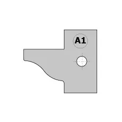 CMT HW Messer (Paar) A1 25x29,8x2mm für 694.015 Profil- und Konterprofilmesserkopf - C695.015.A1