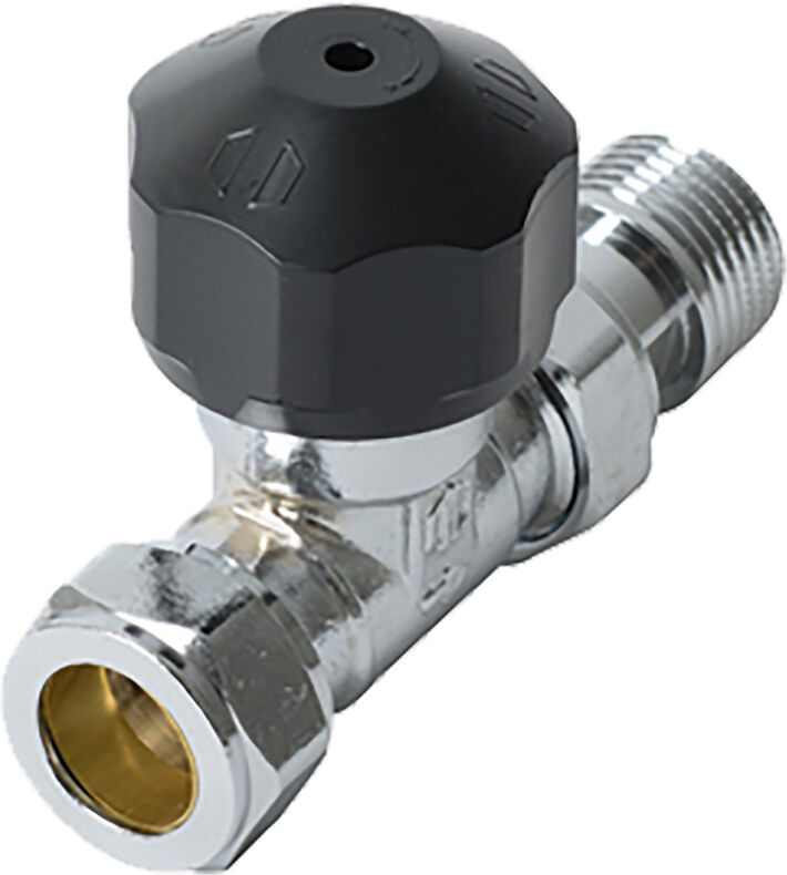 Plieger body voor thermostatische radiatorkraan recht