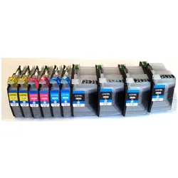 10x Tintenpatronen kompatibel f. MFC-J6935DW ersetzt Brother LC-3219XL und LC-3217 Tintenpatronen