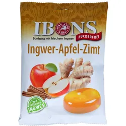 Ibons Ingwer Apfel Zimt o.Zucker Tüte Lu 75 g