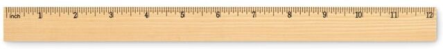 RULER30 Règle en bois 30cm Bois