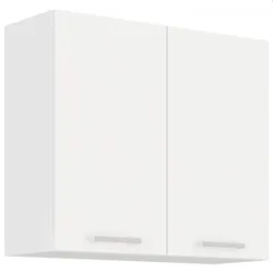 EKO White Hängeschrank 80 Weiss matt Küchenzeile Küchenblock Küche Einbauküche