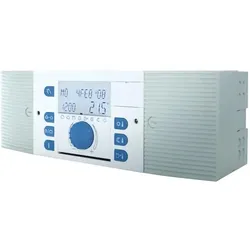 Honeywell Mikroprozessor-Regler m. Anschlusssockel für Wandmontage, Thermostat