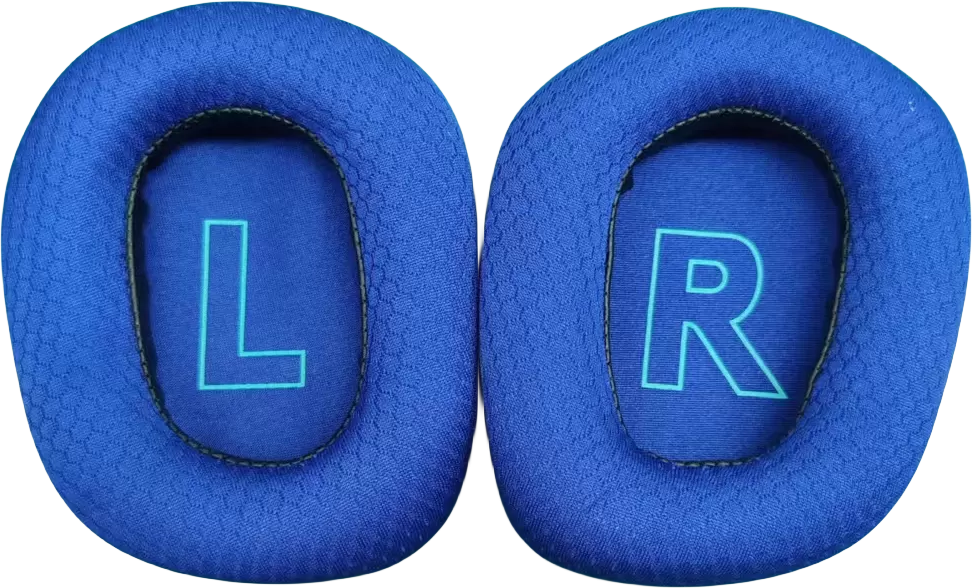 INF Coussinets d'oreille pour Logitech G733 1 paire Bleu